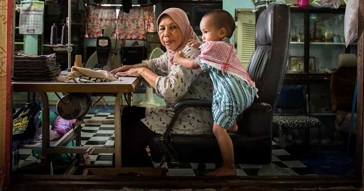Home-based worker
